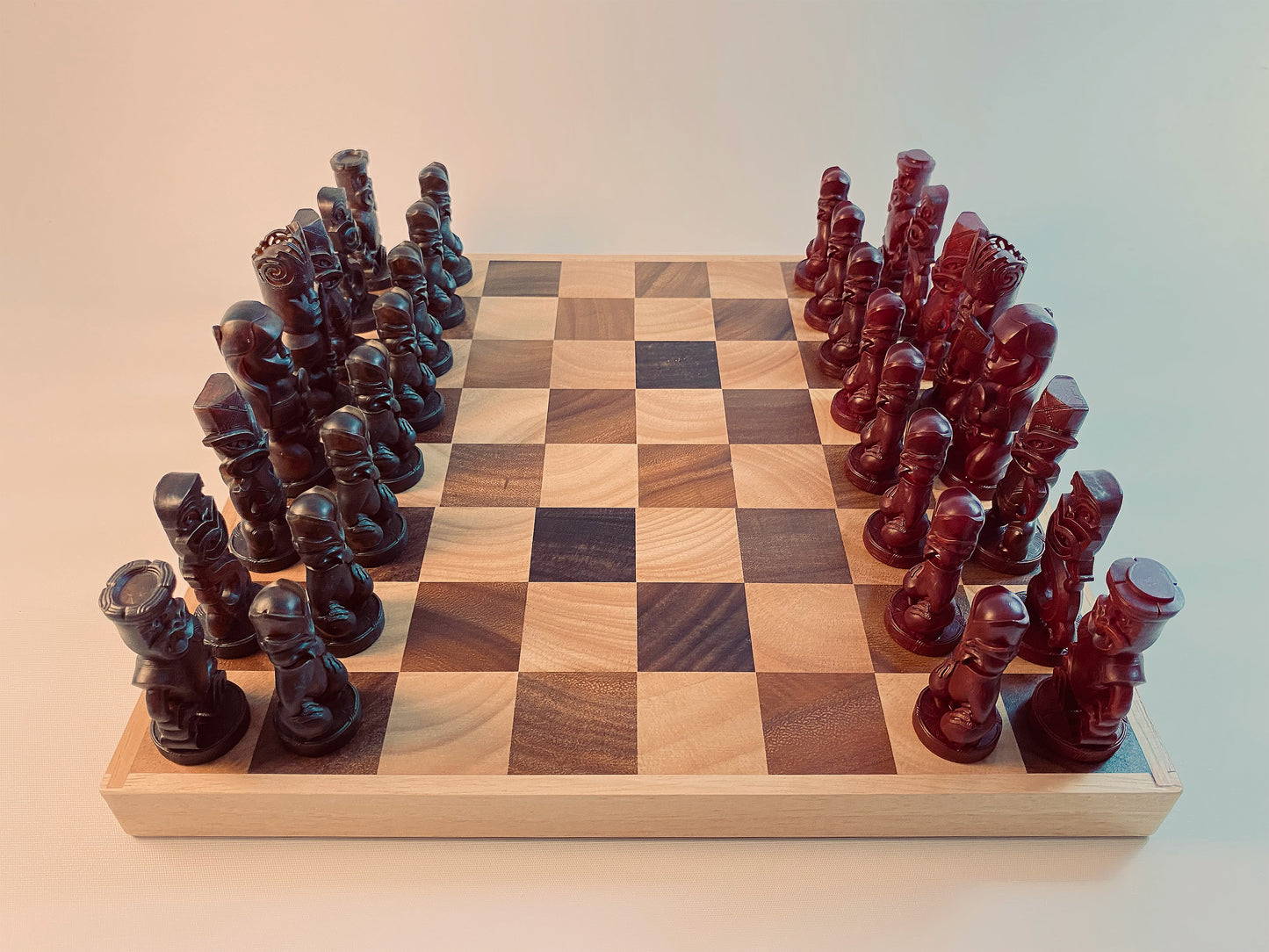 Atua Painted Chess Set