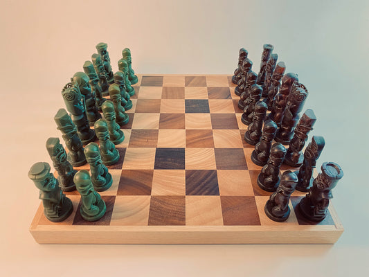 Atua Painted Chess Set